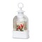 Melrose Pre-Lit Cardinals Snow Globe Christmas Lantern - 10.5" - Multi-Color
